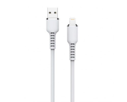 Кабель USB WALKER C795 Lightning white