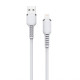 Кабель USB WALKER C795 Lightning white