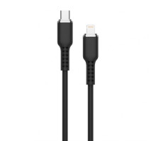 Кабель USB WALKER C795 Type-C to Lightning black