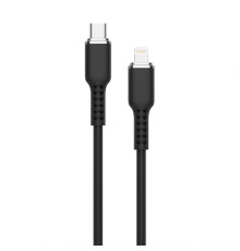 Кабель USB WALKER C795 Type-C to Lightning black