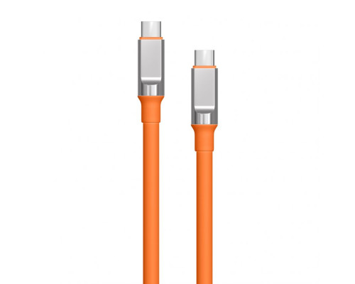 Кабель USB WALKER C915 Type-C to Type-C orange