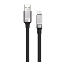 Кабель USB WALKER C915 Lightning black