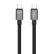 Кабель USB WALKER C985 100W Type-C to Type-C 1.5м black TPS-2710000315827 2710000315827