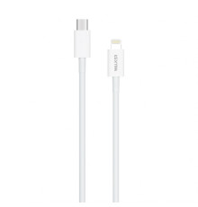 Кабель USB WALKER C830 Type-C to Lightning white