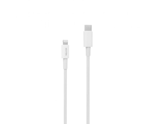 Кабель USB WALKER C830 Type-C to Lightning white