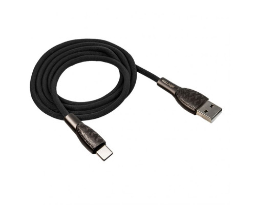 Кабель USB WALKER C910 Type-C black