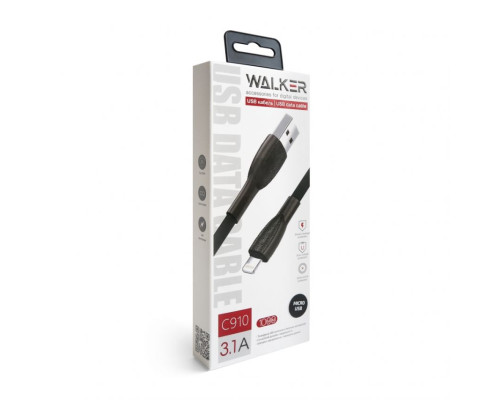 Кабель USB WALKER C910 Micro black