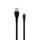 Кабель USB WALKER C910 Micro black