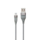 Кабель USB WALKER C735 Type-C grey