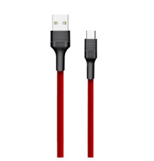 Кабель USB WALKER C575 Type-C red