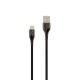 Кабель USB WALKER C930 Intelligent Lightning black