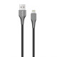 Кабель USB WALKER C930 Intelligent Lightning black