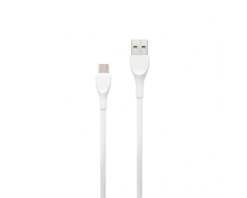 Кабель USB WALKER C565 Micro white