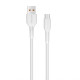 Кабель USB WALKER C315 Type-C white