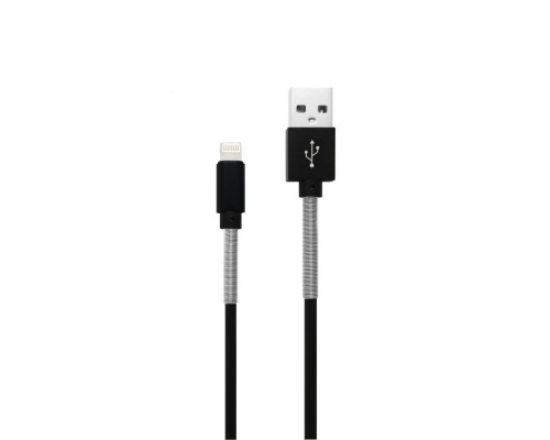 Кабель USB WALKER C720 Lightning 2м black