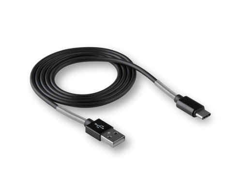 Кабель USB WALKER C720 Type-C 2м black