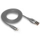 Кабель USB WALKER C735 Lightning grey