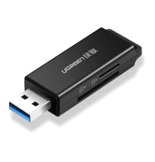 Картрідер UGREEN USB 3.0 to TF + SD Dual Card Reader (Black) (UGR-40752)