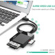 Картрідер UGREEN CR125 USB 3.0 All-in-One Card Reader 50cm(UGR-30333) (UGR-30333)