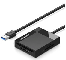 Картрідер UGREEN CR125 USB 3.0 All-in-One Card Reader 50cm(UGR-30333) (UGR-30333)