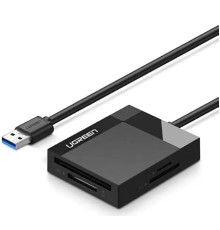 Картрідер UGREEN CR125 USB 3.0 All-in-One Card Reader 50cm(UGR-30333) (UGR-30333)