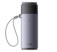 Кард-рідер Baseus Lite Series USB-A to SD/TF Card Reader Grey (WKQX060013)