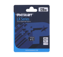 Карта Пам'яті Patriot LX Series MicroSDXC (UHS-1) 128gb 10 Class Колір Чорний 814914027998