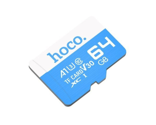 Карта Пам'яті Hoco MicroSDXC 64gb 10 Class Колір Синій 6957531085829