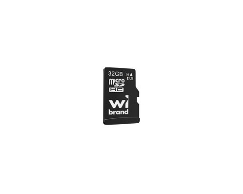 Карта Пам'яті Wibrand MicroSDHC 32gb UHS-1 10 Class Колір Чорний 4820124141924