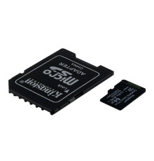 Карта Пам'яті Kingston Canvas Select Plus Gen3 microSDXC (UHS-1) 64gb 10 Class & Adapter Чорний ma66248_165443