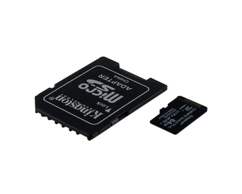 Карта Пам'яті Kingston Canvas Select Plus Gen3 microSDXC (UHS-1) 64gb 10 Class & Adapter Чорний ma66248_165443
