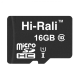 Карта Пам'яті Hi-Rali MicroSDHC 16gb UHS-1 10 Class Колір Чорний