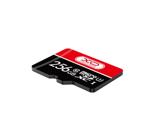 Карта Пам'яті XO MicroSDXC 256gb 10 Class & Adapter Колір Чорно-Червоний