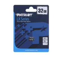 Карта Пам'яті Patriot LX Series MicroSDHC (UHS-1) 32gb 10 Class Колір Чорний 814914027974