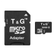 Карта Пам'яті T&G MicroSDHC 16gb UHS-1 10 Class & Adapter Колір Чорний