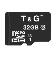 Карта Пам'яті T&G MicroSDHC 32gb UHS-3 10 Class Колір Чорний 4711472589783