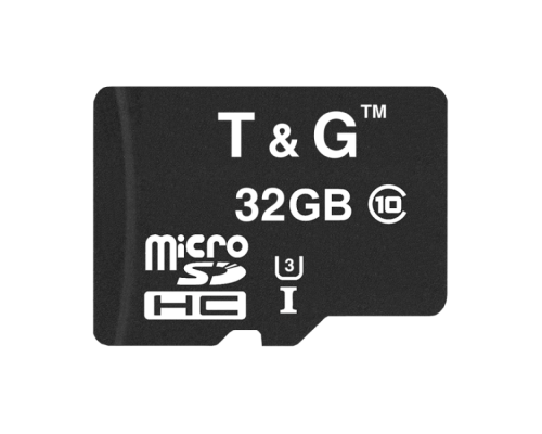 Карта Пам'яті T&G MicroSDHC 32gb UHS-3 10 Class Колір Чорний 4711472589783