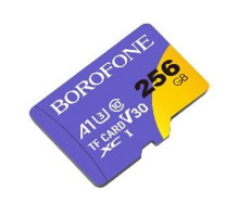 Карта Пам'яті Borofone MicroSDXC 256gb 10 Class Колір Фіолетовий