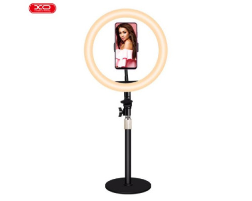 Кільцева лампа XO L03-ZD666 зі стилем підтримки шасі (дротове керування) Чорна mag-6920680868797132221