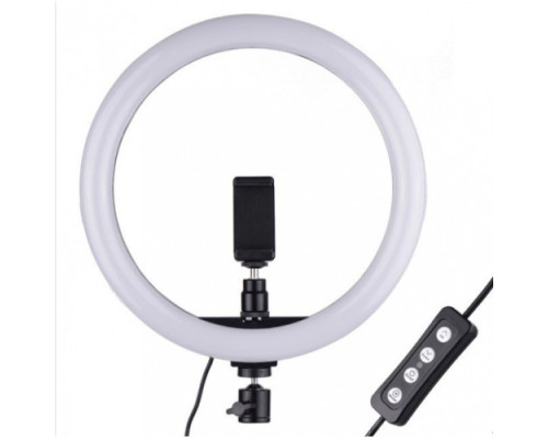 Кільцева світлодіодна Лампа 33 см із затискачем для телефону mag-2000001194140132261