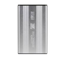 Зовнішня кишеня 2,5" S14 USB3.0 Aluminum alloy Колір Срібло 2020000378037