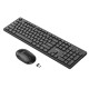 Клавіатура+миша HOCO GM17 Wireless business keyboard and mouse set(Russian Version) Black