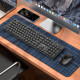 Клавіатура+миша HOCO GM17 Wireless business keyboard and mouse set(Russian Version) Black