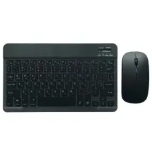 Бездротова клавіатура RGB (UKR) + Мишка Bluetooth+2.4G АКБ ( Комплект 2в1) Black mag-2000001658598146484