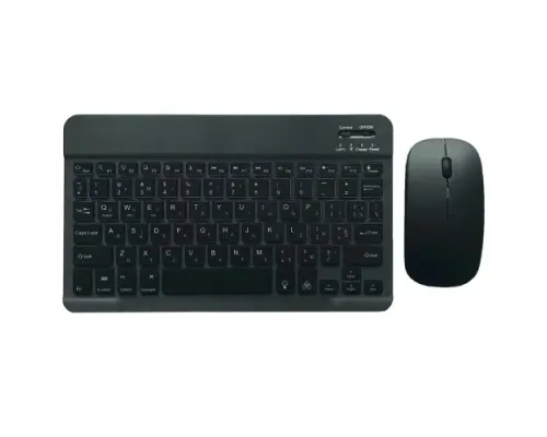 Бездротова клавіатура RGB (UKR) + Мишка Bluetooth+2.4G АКБ ( Комплект 2в1) Black mag-2000001658598146484