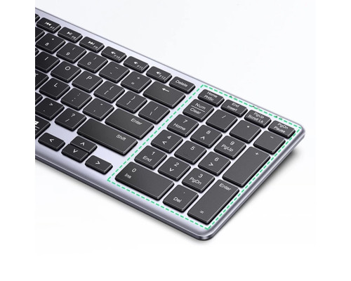 Клавіатура UGREEN KU005 Ultra Slim Wireless Keyboard ENG/ru(UGR-15258)