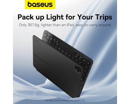 Клавіатура Baseus Brilliance Series Magnetic Keyboard Case for Pad Mini 6 8.3″ Cluster Black (with Simple Series Type-C Cable) (P40112602111-00)