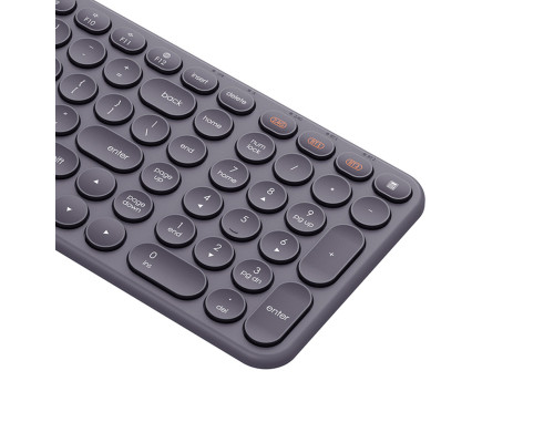 Клавіатура Baseus K01B Wireless Tri-Mode Keyboard Frosted Gray (B00955504833-00)