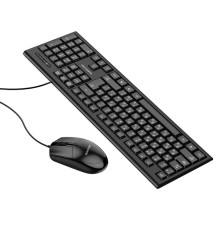 Миша + клавіатура BOROFONE BG6 Business keyboard and mouse set Black