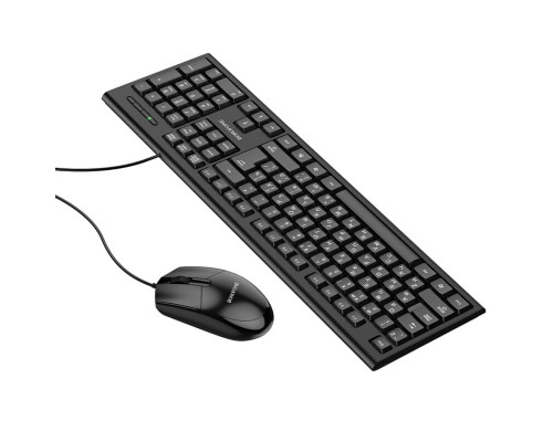 Миша + клавіатура BOROFONE BG6 Business keyboard and mouse set Black